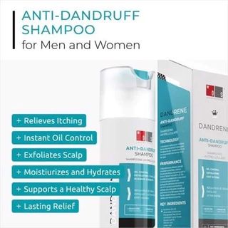DANDRENE ANTI - DANDRUFF SHAMPOO 205ml - DẦU GỘI CHỐNG GÀU TẨY TẾ BÀO CHẾT