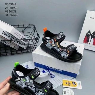 Sandal trẻ em quai ngang dán đẹp V389