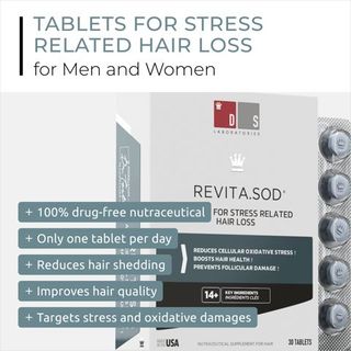 REVITA.SOD 30 TABLETS - Viên hỗ trợ mọc tóc, giảm Stress, chống oxy hóa