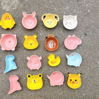 Bát sứ, đĩa cầm tay cho bé