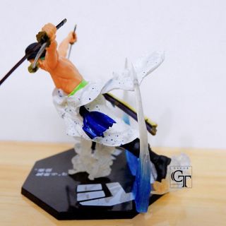 Mô Hình One piece | Mô Hình Nhân Vật Tam Kiếm Zoro 2 đầu | Có Giá Đỡ | Size 11cm
