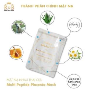 Hộp 6 miếng Mặt nạ tế bào gốc nhau thai Hàn quốc giá sỉ