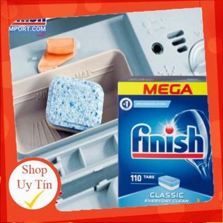 [HN Hỏa Tốc] Hộp 110 viên rửa chén Finish Classic MEGA - (HÀNG MỚI) - (2x tính năng) – Dành cho máy rửa chén gia đình giá sỉ