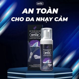 Bộ quà tặng nam giới Oniiz - Box Skincare combo 3 Bọt vệ sinh nam, dung dịch nam tạo bọt mịn 100ml - Shop Nhím Yêu