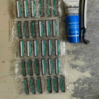 SET DAO CẠO RÂU + 36 LƯỠI DAO CẠO THAY THẾ