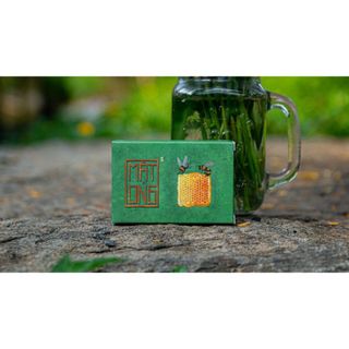 Xà bông sinh dược nghệ - mật ong, xà phòng giảm mụn lưng chiết xuất 100% từ thiên nhiên, an toàn không hóa chất -  nhím