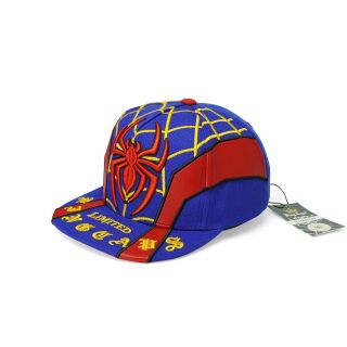 Snapback trẻ em thương hiệu King Caps thêu logo người nhện Spider Man