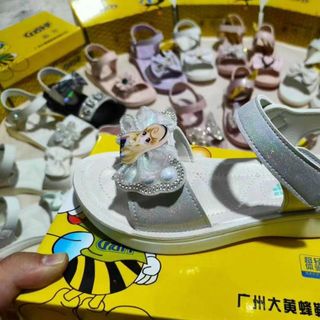 Sandal trẻ em chất da mềm phối nơ đẹp V408