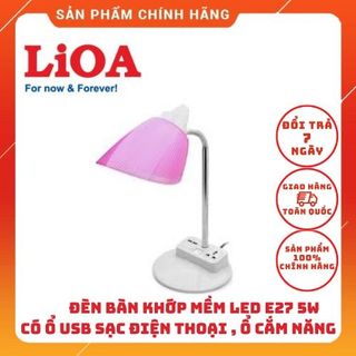 [CHÍNH HÃNG LIOA]ĐÈN BÀN KHỚP MỀM LIOA ĐỂ BÀN CHỐNG CẬN THỊ THÍCH HỢP HỘP BÚT - Ổ CẮM ĐA NĂNG - Ổ USB SẠC ĐIỆN THOẠI