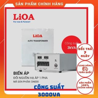 [CHÍNH HÃNG LIOA]Biến Áp Đổi Nguồn 220v ra 100V 120V...Biến Áp Đổi Nguồn 110V...Biến Áp Tự Ngẫu Lioa 220v ra 100V 110