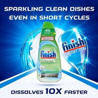 COMBO 3 món Finish Chai 900ml Gel Finish All in 1 Max + Hộp 1,5Kg muối + Chai 750ml nước bóng Finish dành cho máy