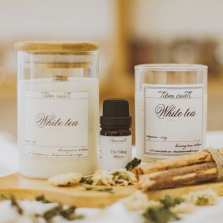 Nến thơm thiên nhiên cao cấp - White tea