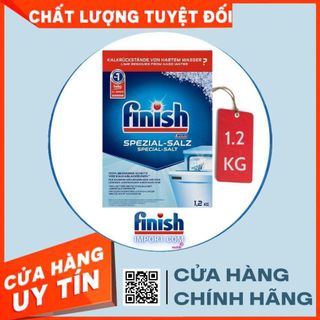 Hộp 1,2kg muối rửa chén Finish (Special Salt) - (Hỗ trợ cho chức năng diệt khuẩn bộ lọc cho máy rửa chén gia đình)