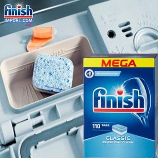 [HN Hỏa Tốc] Hộp 110 viên rửa chén Finish Classic MEGA - (HÀNG MỚI VỀ) - (2x Dành cho máy rửa chén 9-10-12-13 bộ).