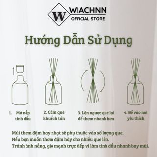 Tinh Dầu Thơm Phòng WIACHNN Chai Lớn Bổ Sung 260ml