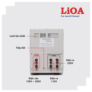 [CHÍNH HÃNG]Ổn Áp Lioa 1 Pha 3000VA Dải Điện 150-250...90-250...50-250