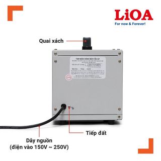 [CHÍNH HÃNG]Ổn Áp Lioa 1 Pha 1000VA Dải Điện 150-250...90-250...50-250