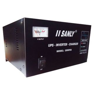 Kích điện (Inverter) SANLY  sóng sin chuẩn 12VDC ra 220VAC 1000VA giá sỉ
