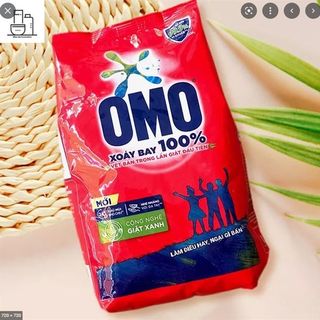 Bột giặt tay Omo bịch 380g công nghệ giặt xanh giá sỉ