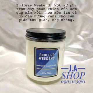 (AUTH) Nến Thơm 1 Bấc Bath & Body Works - Nhiều Mùi Thơm & Hot 198g MH Store