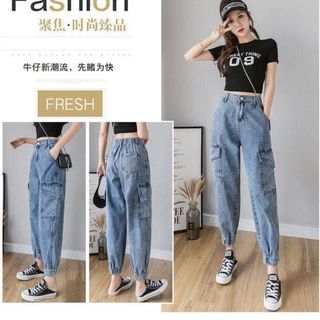 Quần bò jogger