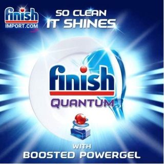 COMBO 3 Túi 54 viên rửa chén Finish Quantum (Loại viên lớn 14x tính năng trong 1 viên công thức mới - Nguyên Bản)