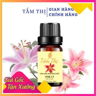Tinh Dầu Xông Phòng Tấm Thị Nguyên Chất Lọ 10ml Giúp Làm Thơm Phòng Đa Dạng Mùi như Sả Chanh & 5 Mùi Diệt Khuẩn Khác