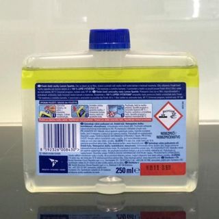 Chai dung dịch vệ sinh chén bát Finish trong máy rửa bát gia đình 250ml (Khuyên dùng 3 tháng 1 lần cho máy rửa chén).