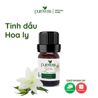 Tinh dầu thiên nhiên Purevess giúp thư giãn đuổi muỗi khử mùi 5ml