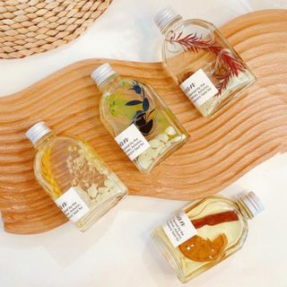 Tinh Dầu Thơm Phòng Thiên Nhiên Nguyên Chất Phát Sáng Ban Đêm Giúp Thơm Phòng Ngủ Khử Mùi Không Khí - SWEET HOME