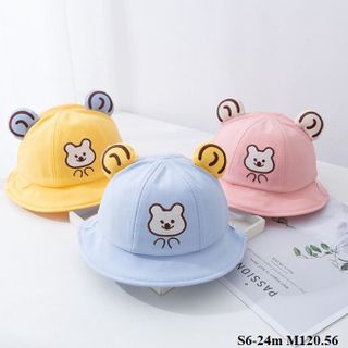 Mũ tròn gấu S6-24m M120.56
