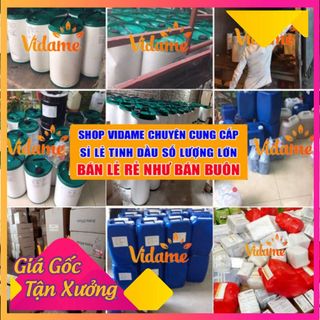 [Bán sỉ] Tinh Dầu thơm phòng 1 lít, Nhiều Mùi - Hàng Chính Hãng VIDAME, 100% nguyên chất từ thiên nhiên chuẩn Organic