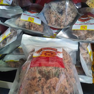 Chơm cháy gạo lứt chà bông