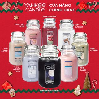 Nến thơm hũ Yankee Candle size L - BST mùi hương đặc biệt (623g)