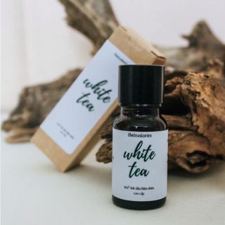 [Déco Noel - Must try] Tinh dầu trà trắng (white tea) 10ml kèm thiệp xinh xắn - Liệu pháp mùi hương