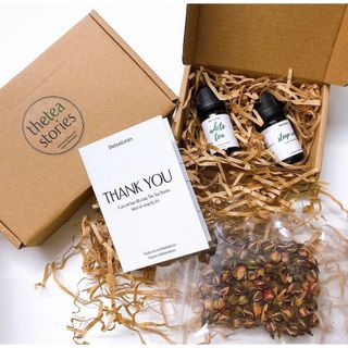 [Déco Noel - Must try] Tinh dầu trà trắng (white tea) 10ml kèm thiệp xinh xắn - Liệu pháp mùi hương