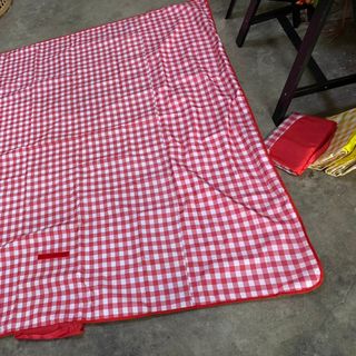 Thảm bạt du lịch picnic gấp gọn hoa văn trang trí