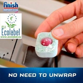 COMBO 4 món Finish Túi 70 viên rửa chén All in 1 Max + 2 Chai 400ml Finish (0%) + Hộp 1,5Kg muối Finish dành cho máy