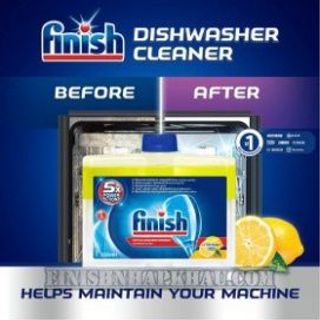 [HN Hỏa Tốc] Chai 250ml dung dịch vệ sinh sạch sâu cặn bẩn máy rửa chén Finish (EU-Đức) – (Khuyên dùng 3 tháng 1 lần).