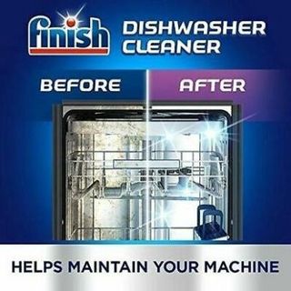[HN Hỏa Tốc] Chai 250ml dung dịch vệ sinh sạch sâu cặn bẩn máy rửa chén Finish (EU-Đức) – (Khuyên dùng 3 tháng 1 lần).
