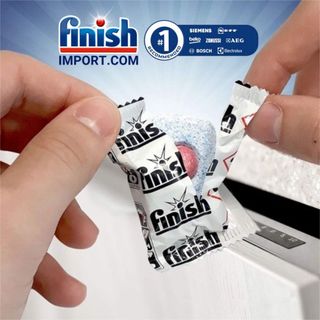 Viên rửa chén bát Finish All In 1 cho máy rửa bát 120 viên/hộp GIGA ALL IN 1 dành cho máy rửa chén bát gia đình Châu Âu
