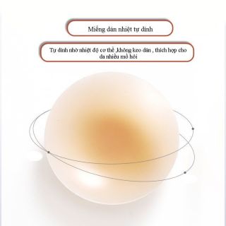 Miếng dán ngực nhiệt tự thân không dùng keo dán