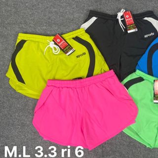 Quần đùi nữ 2 lớp Quần Thun Thể Thao Siêu Đẹp Hàng Giá Sỉ