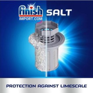 [Hỏa Tốc] Hộp 1,5kg muối rửa chén Finish Salt ( Hỗ trợ làm mềm nước cho tất cả các loại máy rửa chén gia đình Châu Âu).