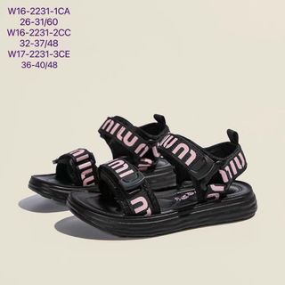 Sandal trẻ em quai ngang dán W16 giá sỉ