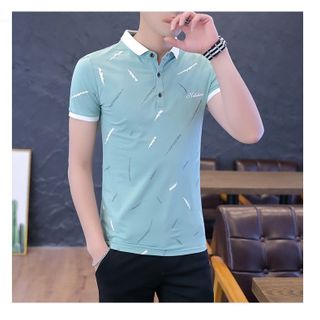 ÁO CỔ TRỤ MÀU XANH NGỌC LỢT IN NHIỀU