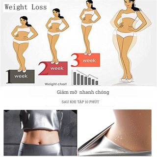 Quần sinh nhiệt giảm mỡ bụng , đùi - Quần tan mỡ bụng đùi , tráng bạc cả quần giúp đổ mồ hôi giảm mỡ, giảm cân( Cỡ dài)