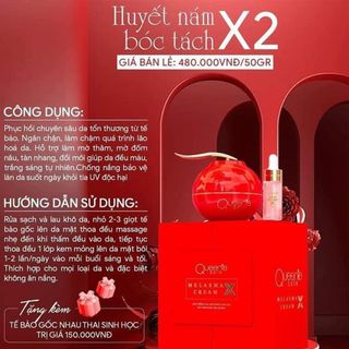 Huyết nám X2 Queenie Skin