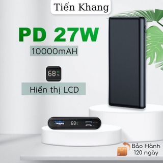 Pin sạc dự phòng sạc nhanh 10000mah 27W