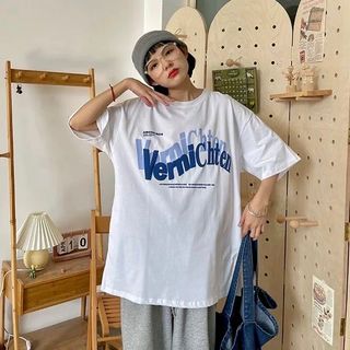 Áo thun tay lỡ form rộng - phông nam nữ cotton oversize - T shirt Verchiten - Xưởng thời trang Calyn giá sỉ
